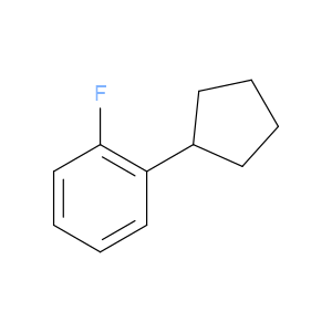 1-cyclopentyl-2-fluorobenzene