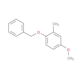 1-(benzyloxy)-4-methoxy-2-methylbenzene