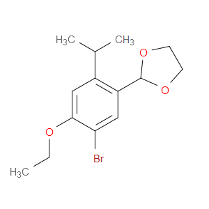 2-(5-bromo-4-ethoxy-2-isopropylphenyl)-1,3-dioxolane