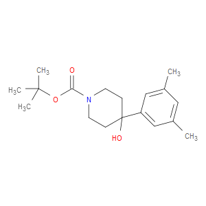 tert-butyl 4-(3,5-dimethylphenyl)-4-hydroxypiperidine-1-carboxylate