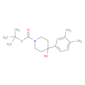 tert-butyl 4-(3,4-dimethylphenyl)-4-hydroxypiperidine-1-carboxylate