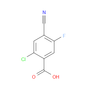 2-chloro-4-cyano-5-fluorobenzoic acid