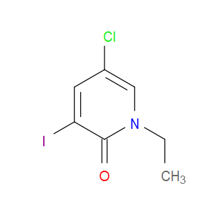 5-chloro-1-ethyl-3-iodopyridin-2(1H)-one