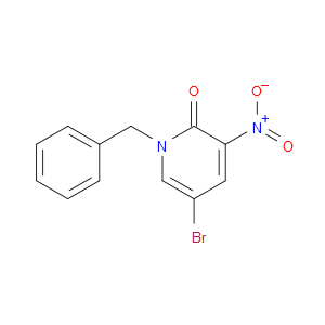 1-benzyl-5-bromo-3-nitropyridin-2(1H)-one