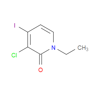 3-chloro-1-ethyl-4-iodopyridin-2(1H)-one