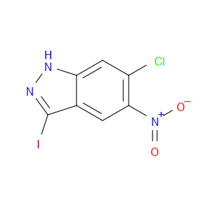 6-chloro-3-iodo-5-nitro-1H-indazole