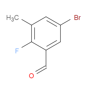 5-Bromo-2-fluoro-3-methylbenzaldehyde