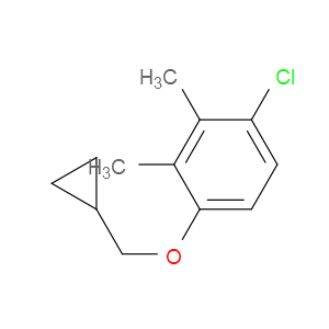 1-chloro-4-(cyclopropylmethoxy)-2,3-dimethylbenzene