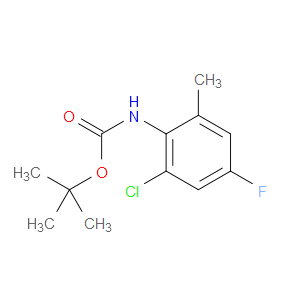tert-butyl (2-chloro-4-fluoro-6-methylphenyl)carbamate