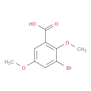 3-bromo-2,5-dimethoxybenzoic acid