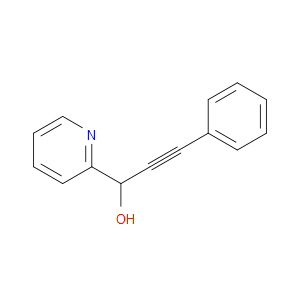 3-phenyl-1-(pyridin-2-yl)prop-2-yn-1-ol