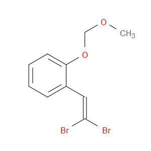 1-(2,2-dibromovinyl)-2-(methoxymethoxy)benzene