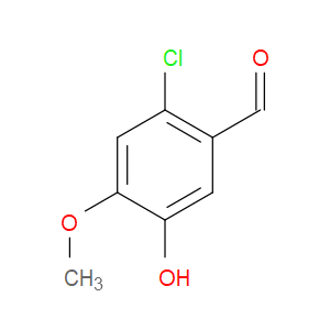2-chloro-5-hydroxy-4-methoxybenzaldehyde