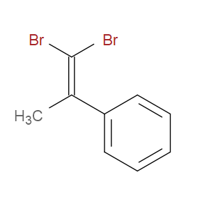 (1,1-dibromoprop-1-en-2-yl)benzene