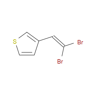 3-(2,2-dibromovinyl)thiophene