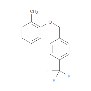 1-methyl-2-((4-(trifluoromethyl)benzyl)oxy)benzene