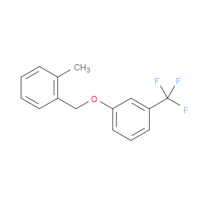 1-methyl-2-((3-(trifluoromethyl)phenoxy)methyl)benzene