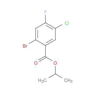 isopropyl 2-bromo-5-chloro-4-fluorobenzoate