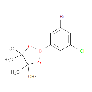 3-Bromo-5-chlorophenylboronic acid pinacol ester