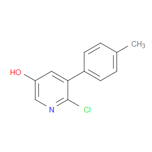 6-chloro-5-(p-tolyl)pyridin-3-ol