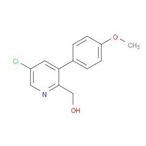 (5-chloro-3-(4-methoxyphenyl)pyridin-2-yl)methanol