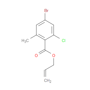 allyl 4-bromo-2-chloro-6-methylbenzoate