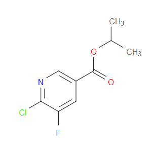 isopropyl 6-chloro-5-fluoronicotinate