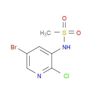 N-(5-bromo-2-chloropyridin-3-yl)methanesulfonamide