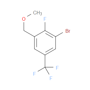 1-bromo-2-fluoro-3-(methoxymethyl)-5-(trifluoromethyl)benzene