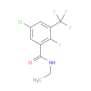 5-chloro-N-ethyl-2-fluoro-3-(trifluoromethyl)benzamide