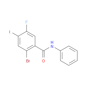 2-bromo-5-fluoro-4-iodo-N-phenylbenzamide