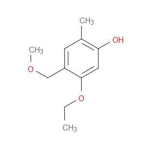 5-ethoxy-4-(methoxymethyl)-2-methylphenol
