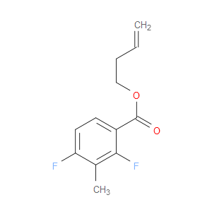 but-3-en-1-yl 2,4-difluoro-3-methylbenzoate