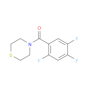 thiomorpholino(2,4,5-trifluorophenyl)methanone