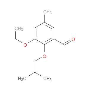 3-ethoxy-2-isobutoxy-5-methylbenzaldehyde
