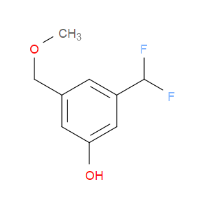 3-(difluoromethyl)-5-(methoxymethyl)phenol
