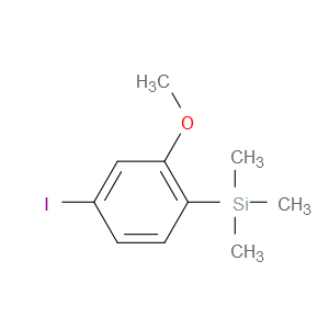 (4-iodo-2-methoxyphenyl)trimethylsilane