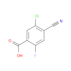 5-chloro-4-cyano-2-fluorobenzoic acid