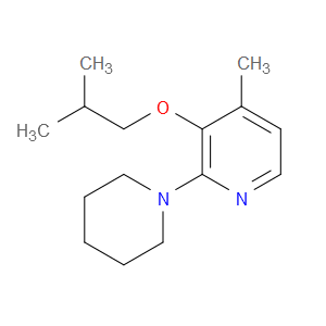 3-isobutoxy-4-methyl-2-(piperidin-1-yl)pyridine