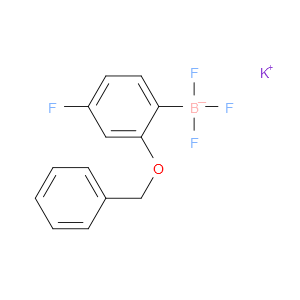 potassium (2-(benzyloxy)-4-fluorophenyl)trifluoroborate