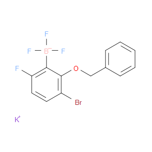 potassium (2-(benzyloxy)-3-bromo-6-fluorophenyl)trifluoroborate