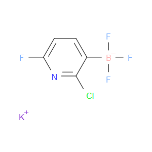potassium (2-chloro-6-fluoropyridin-3-yl)trifluoroborate