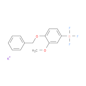 potassium (4-(benzyloxy)-3-methoxyphenyl)trifluoroborate