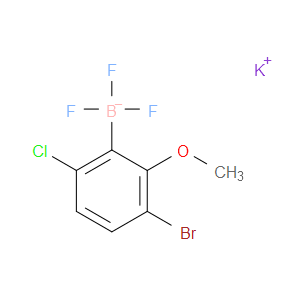 potassium (3-bromo-6-chloro-2-methoxyphenyl)trifluoroborate