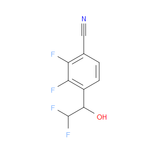 4-(2,2-difluoro-1-hydroxyethyl)-2,3-difluorobenzonitrile