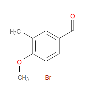 3-Bromo-4-methoxy-5-methylbenzaldehyde