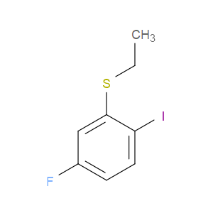 ethyl(5-fluoro-2-iodophenyl)sulfane