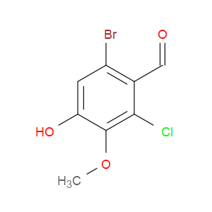 6-Bromo-2-chloro-4-hydroxy-3-methoxybenzaldehyde