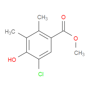 methyl 5-chloro-4-hydroxy-2,3-dimethylbenzoate