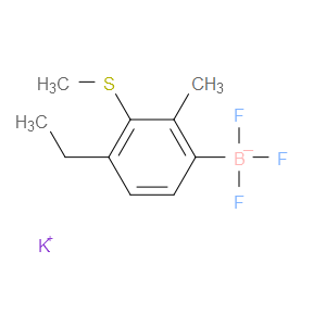 potassium (4-ethyl-2-methyl-3-(methylthio)phenyl)trifluoroborate